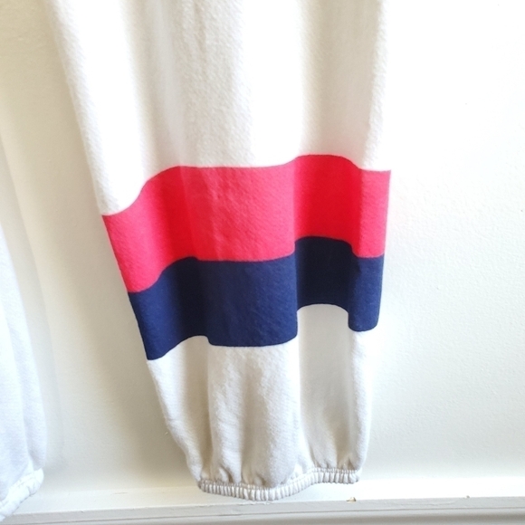 New Anthropologie Sundry Block Stripes Basic Bone Jogger Sweatpants NWT 1/Small - Picture 8 of 12